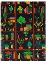 Записная книжка А6 64 листа "Графика. Книжные полки"