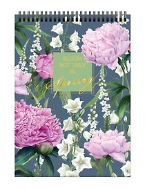 Блокнот А5 80л "La Fleur. Spring" гребень