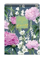 Блокнот А5 80л "La Fleur. Spring" гребень