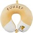 Подушка на шею с кнопкой «Корги Toasty», (30х30 см) - 0