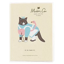 Записная книжка «Modern cat» А6, 80 листов в линейку, в ассортименте