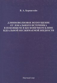 Длинноволновое возмущение от локального источника в покоящемся бесконечном клине идеальной несжимаемой жидкости