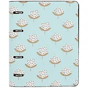 Тетрадь на кольцах в клетку InFolio, Cotton, 120 листов