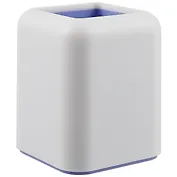 Подставка настольная Forte, Pastel, пластиковая, белый с фиолетовой вставкой, ErichKrause