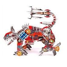 Пазл 3D. Робот. Атакующая рысь. 119 деталей. -Китай: (3D Puzzle). 566-E 428086