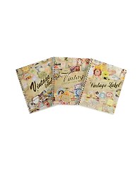 Тетрадь общая «Vintag label», 60 листов в клетку, А5, в ассортименте - Academy Style