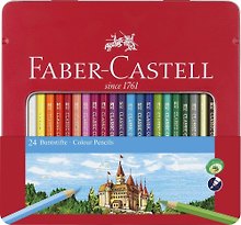 Карандаши цветные, Faber-Castell, 24 цвета