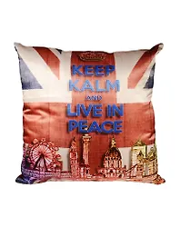 Подушка декоративная Живи в мире (35x35см) Gift'n'home (PLW-35 UnionJack)