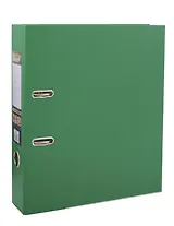 Папка архивная 70мм А4 зеленая, бумвинил, прозр.карман,