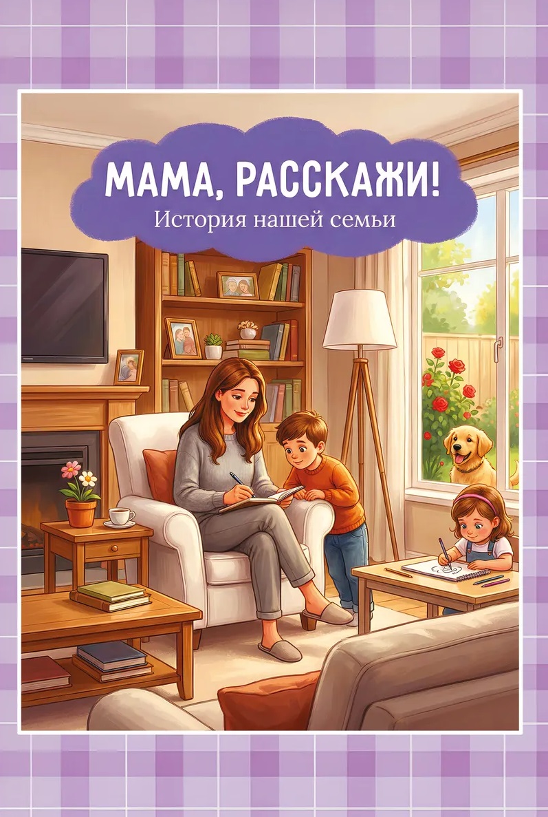 Обложка книги «Мама, расскажи! История нашей семьи»