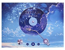 Тетрадь для нот А4 24л "Нейромузыка" скрепка, мел.картон, ламинация soft touch, тиснение фольгой