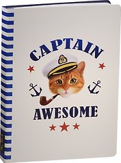 Блокнот "Captain Awesome: Кот"