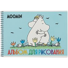 Альбом для рисования «Муми-тролли» Academy Style А4, 40 листов, спираль