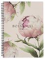 Тетрадь «Peony», А4, 96 листов в клетку, пудровый, спираль, ламинация