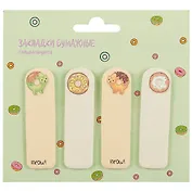 Закладки самоклеящиеся «Кошки-пончики»