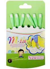 Набор шнурков на застежке Неон (6шт)