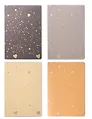 Тетрадь 80л лин. "Starry sky" ПВХ-обл., ассорти