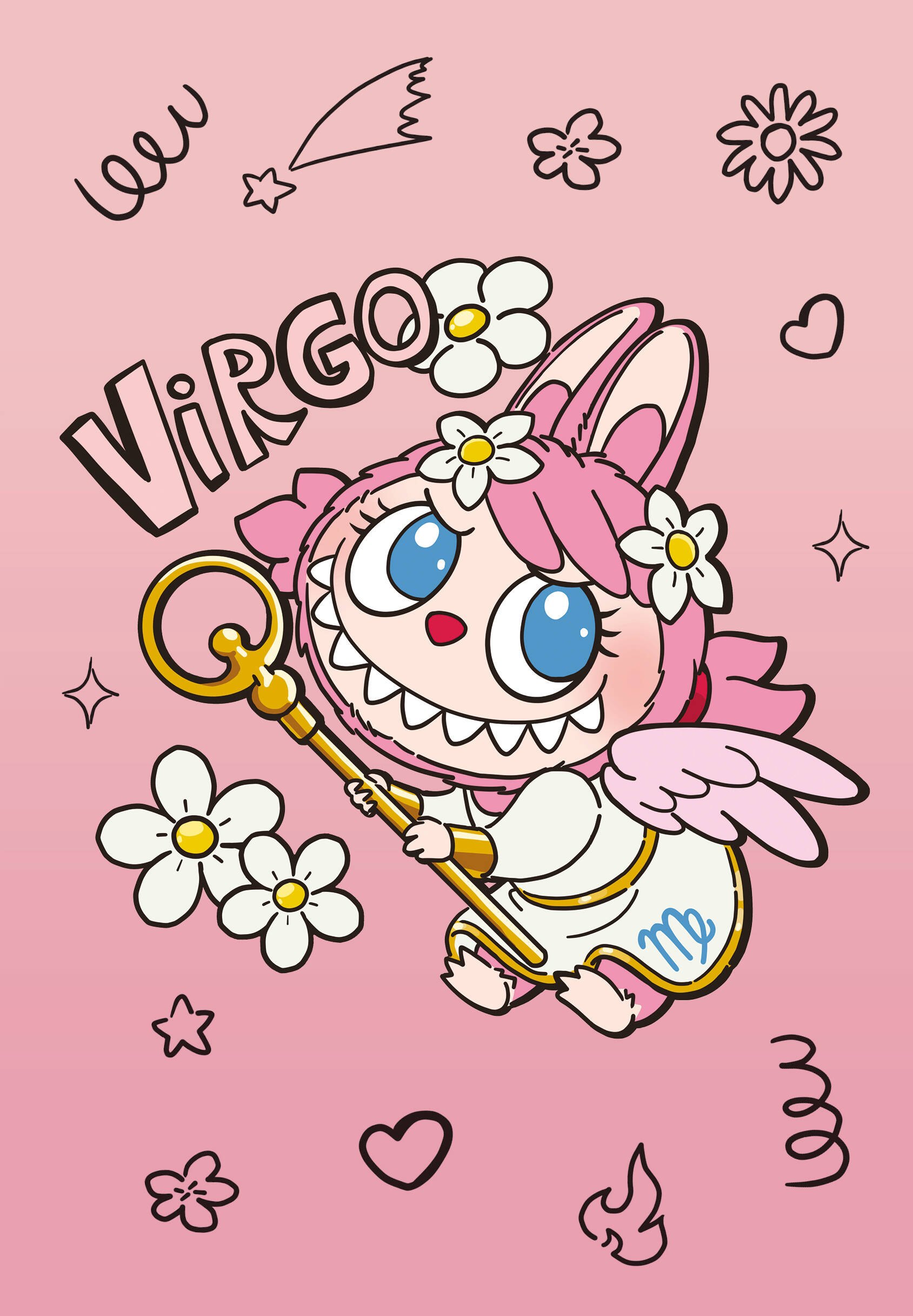 

The Monsters. Астрологический блокнот Дева (Лабубу)