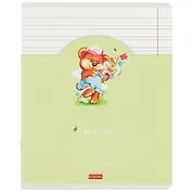 Тетрадь в узкую линейку Hatber, "Лохматики", 12 листов, в ассортименте