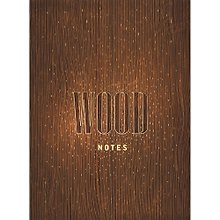 Книга для записей А4 200л кл. "Wood notes" 7БЦ, мат.ламинация, тиснение золот.фольгой, ляссе
