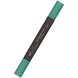 Маркер художественный "Сонет" темно-зеленый, двухсторон., тонк. и широк.долото, Сонет