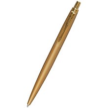 Ручка подарочная шариковая синяя 1 мм, Jotter XL Monochrome 2020 Gold, Parker