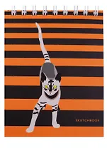 Скетчбук A6 80 листов "Полосатое настроение"