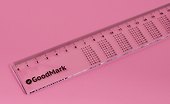 Линейка справочная 20 см, GoodMark - 2