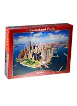 Пазлы 2000 C-200573 Манхэттен до 11.09.2001 (92х68см) (Castorland)