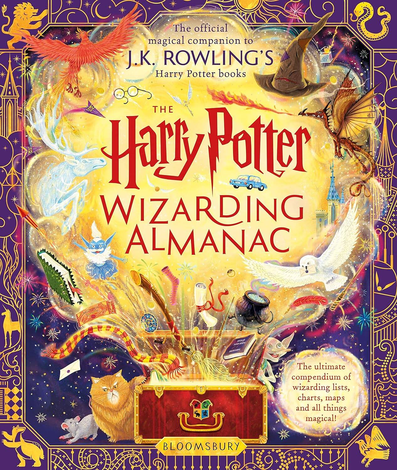 Обложка книги «The Harry Potter Wizarding Almanac»