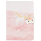 Блокнот с магнитной застёжкой «Only you. Единорог», 128 листов, 19 х 13 см