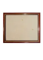 Рама 24*30 пластиковая, цв. коричневый, со стеклом, Двуреченский