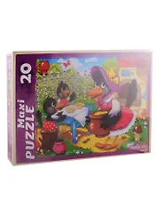 Пазл Сорока-Сорока Рыжий кот Макси-пазлы 20 элементов ПМ-6356