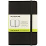 Записная книжка Moleskine Classic Pocket, нелинованная, чёрная, 96 листов, А6