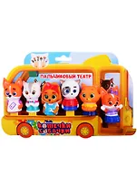 Пальчиковый театр Кошечки-Собачки (38274) (6 фигурок) (игровой набор) (3+) (упаковка) (Кошечки-Собачки)