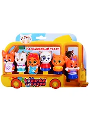 Пальчиковый театр Кошечки-Собачки (38274) (6 фигурок) (игровой набор) (3+) (упаковка) (Кошечки-Собачки)