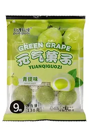 Моти Yuanqiauozi со вкусом Винограда (Green Grape), 130г