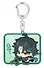 Брелок Genshin Impact Chibi Expressions Character Acrylic Keychain Xiao - 1