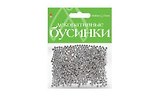 Набор для творчества, HOBBY TIME, Бусины круглые Серебряные Ø 3мм