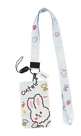 Бейдж «Cute» вертикальный на булавке, 60x90мм, в ассортименте
