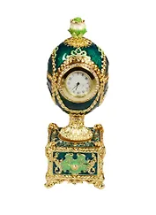 Яйцо пасхальное музыкальное С розой (цв.зеленый) (JD0250B-6)