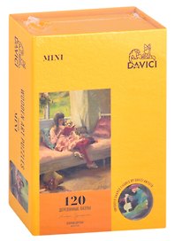 Пазл 120 деревянный Добрые друзья, DAVICI