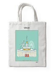 Сумка-шоппер ВДНХ (Москва) (35х40) (TBG00-MSK0017-SR-EN)