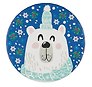Коробка подарочная "Зимний мишка" 14*9,5см, Новый год, картон