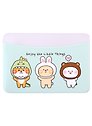 Чехол для карточек горизонтальный Kawaii Зверюшки