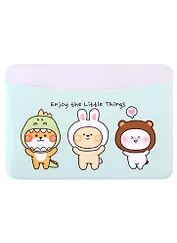 Чехол для карточек горизонтальный Kawaii Зверюшки