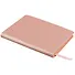 Ежедневник недат. А6 136л "SOFT TOUCH" розовое золото, интегр.обл., иск.кожа, тонир.блок, скругл.углы, цв.торец, ляссе - 1