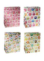 Пакет подарочный бумажный А3 32*42*11.5 "Cовы. Owls mini", дет., мат. ламинат, Kairui