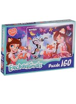 Пазл 160 Энчантималс Даниэсса и Пэттер (03544) (+магнитик) (3+) (коробка) (Enchantimals)