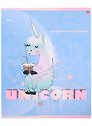 Тетрадь общая «Unicorn» в ассортименте, 48 листов в клетку, A5 - Альт
